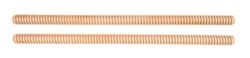 Rhythm Band RB1008 14" NATURAL BEADED RHYTHM STICKS