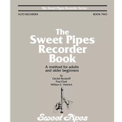 Sweet Pipes Recorder Book 2 alto