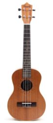 Amahi PGUKMB , Penguin Ukulele, Mahogany with white binding