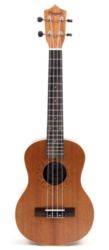 Amahi PGUKMB , Penguin Ukulele, Mahogany with white binding