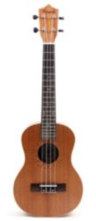 Amahi PGUKMC , Penguin Ukulele, Mahogany with white binding