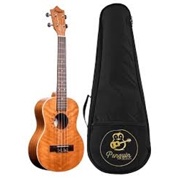 Amahi PGUKMT , Penguin Ukulele, Mahogany with white binding