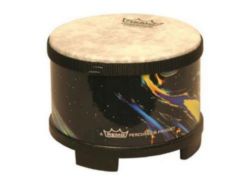 Remo FG-MEDM-CC **Remo Asia**, Drum, Fingerdrum, 5" Diameter, 3" Height, 'Cosmic' Graphics