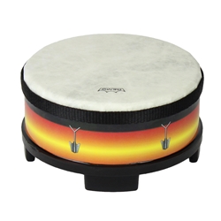 Remo FG-SHRT-SB Drum, Fingerdrum, 5" Diameter, 2" Height, 'Sunburst' Graphics