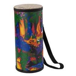 Remo KD-1506-01 **Remo Asia**, Drum, KIDS PERCUSSION®, Konga, 6" Diameter, 15" Height, Rain Forest Finish