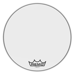 Remo PM-1022-MP Bass, POWERMAX®, Ultra White, 22" Diameter, MP