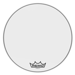 Remo PM-1024-MP Bass, POWERMAX®, Ultra White, 24" Diameter, MP