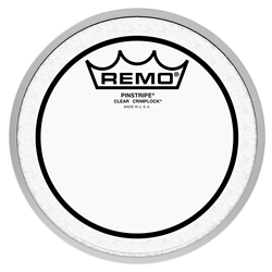 Remo PS-0306-MP Batter, CRIMPLOCK®, PINSTRIPE®, Clear, 6" Diameter
