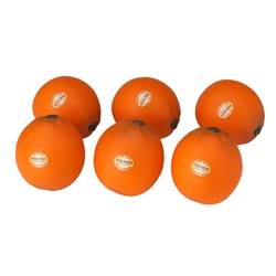 Remo SC-ORNG-06 Shaker, Hand, 'Fruit' Style, 6-Piece Bag, Orange