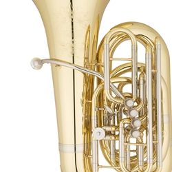 Eastman EBC632 PRO CC TUBA - FULL SIZE, 4 FRONT-ACTION PISTONS + 5TH ROTARY VALVE, #4 SHIRES USA MTPC