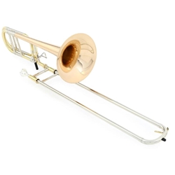 Eastman ETB428G PERFORMANCE Bb TENOR TROMBONE - .547" BORE, OPEN WRAP F ATTACHMENT, GOLD BRASS BELL