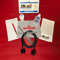 SuperSlick MMLBCK Superslick LBCKL-BWH Lacquer Low Brass Care Kit