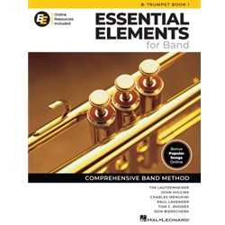 ESSENTIAL ELEMENTS FOR BAND - TRUMPET BK1 WITH EEI