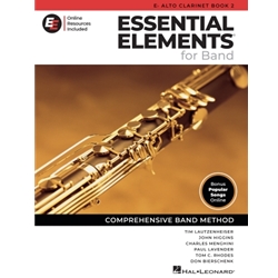 ESSENTIAL ELEMENTS FOR BAND - ALTO CLARINET BK2 WITH EEI