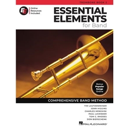 ESSENTIAL ELEMENTS FOR BAND - TROMBONE BK2 WITH EEI