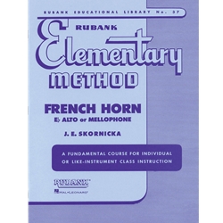 Rubank Elementary Method - French Horn in F or E-Flat and Mellophone