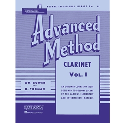 Rubank Advanced Method - Clarinet Vol. 1