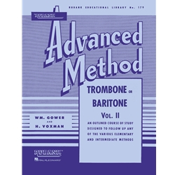 Rubank Advanced Method - Trombone or Baritone, Vol. 2