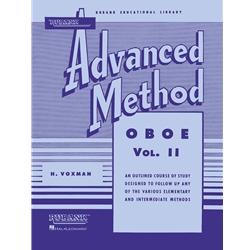 Rubank Advanced Method - Oboe Vol. 2