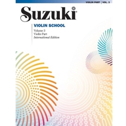 Suzuki Violin School Violin Part, Volume 3 [Violin]