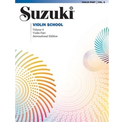 Suzuki Violin School Violin Part, Volume 6 (Revised) [Violin]