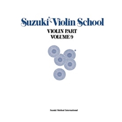 Suzuki Violin School Violin Part Volume 9 - Book Only