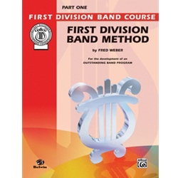 First Division Band Method, Bass Clarinet, Part 1