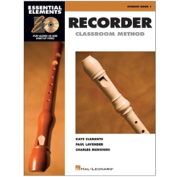 Essential Elements for Recorder Classroom Method - Student Book 1 w/CD