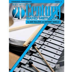 Belwin 21st Centry Band Method Level 1 - Combined Percussion Book