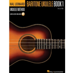 HAL LEONARD BARITONE UKULELE METHOD – BOOK 1 by Lil' Rev