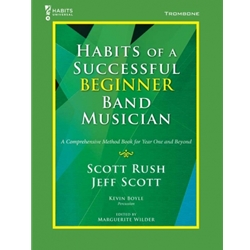 Habits of a Successful Beginner Band Musician - Trombone - Book