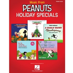 Music from Peanuts Holiday Specials for piano